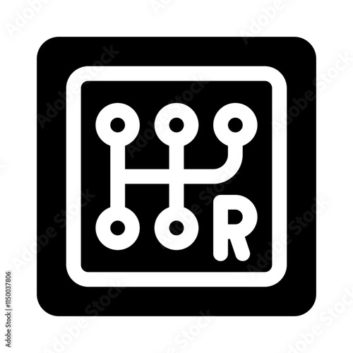 transmission glyph icon