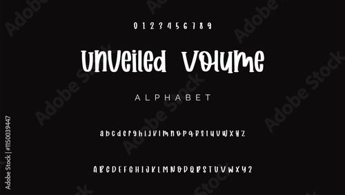 Playful cartoon Font, funky typeface for joyful brings life designs like children's artwork, birthday invitations, playful branding, and carnival typography. Vector typeset
