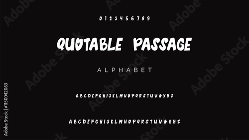 Playful cartoon Font, funky typeface for joyful brings life designs like children's artwork, birthday invitations, playful branding, and carnival typography. Vector typeset