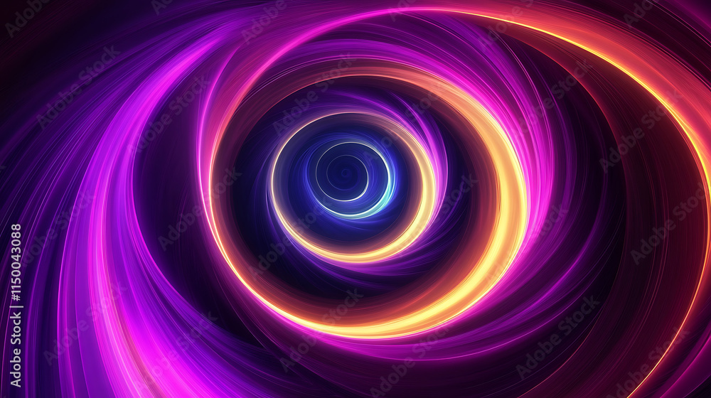 Abstract Vortex of Light Abstract Vortex of Light