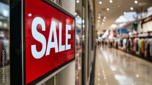 Digital Sale Notification on Store Screen