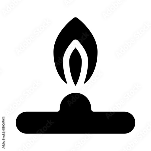 Gas glyph icon