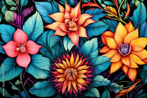 Wallpaper Mural 16 botanical mandalas expanding Torontodigital.ca