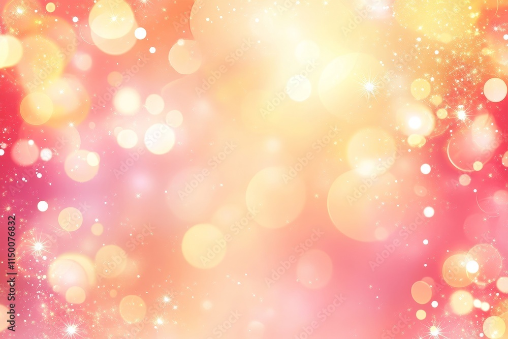 Obraz premium A Glittery Floor. Christmas Background Complete with Shimmering Fireworks and Holiday Accents