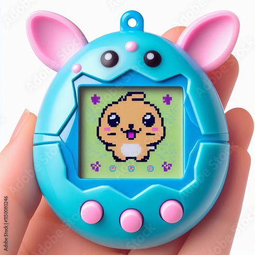 Giga Pet Digital pet similar to Tamagotchi but often in the shap