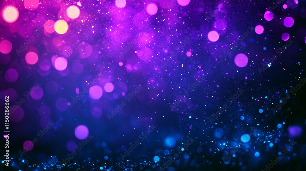 Abstract Cosmic Bokeh Background, Galaxy Space Blurry Backdrop. Soft Blur Light Bokeh Effect Wallpaper. Shiny Holiday Light Effect. Abstract Cosmic Bokeh Background, Galaxy Space Blurry Backdrop. Soft Blur Light Bokeh Effect Wallpaper. Shiny Holiday Light Effect.