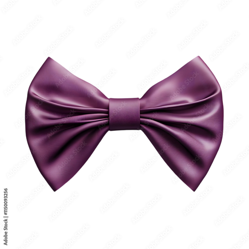 A shiny purple bow tie, elegantly tied, suitable for formal attire or decoration. A shiny purple bow tie, elegantly tied, suitable for formal attire or decoration.