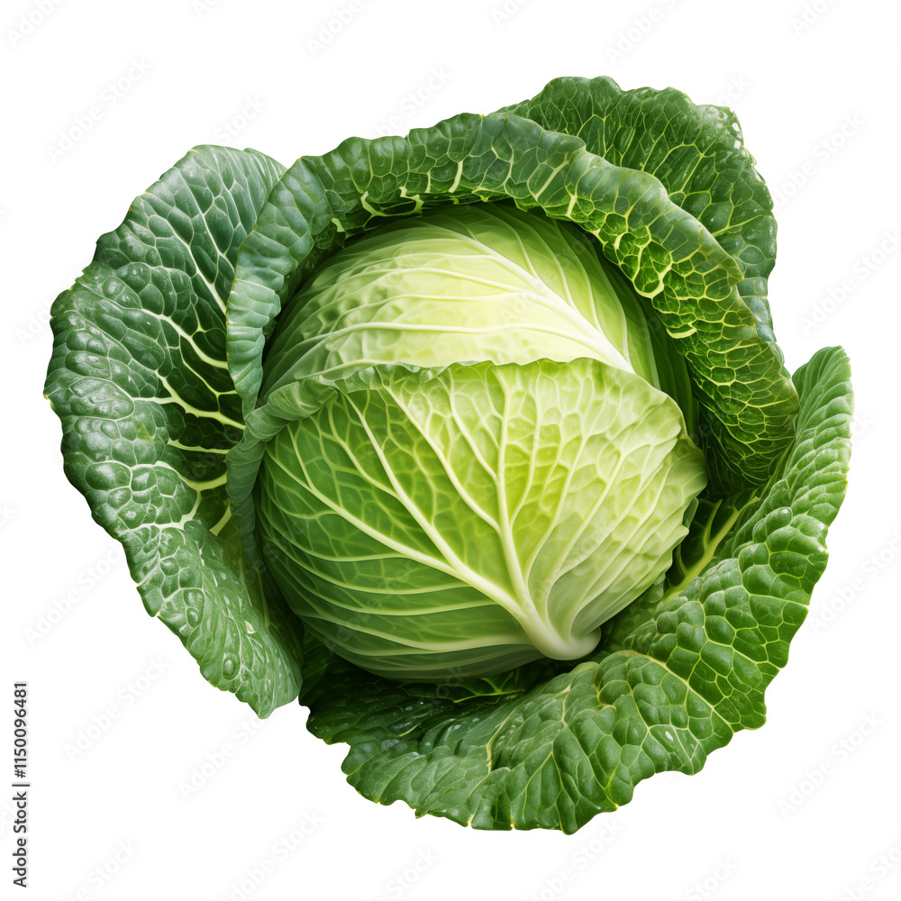 Fototapeta premium cabbage transparent background