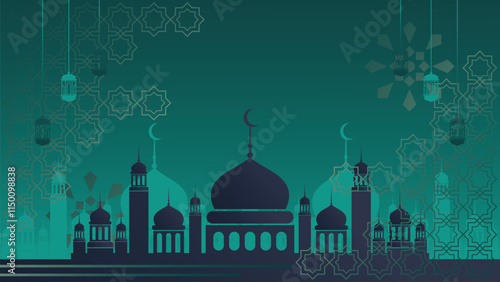 Islamic style background