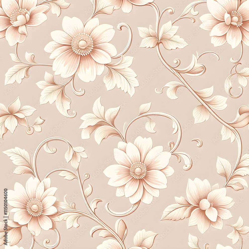 seamless pattern with flowers seamless pattern with flowers