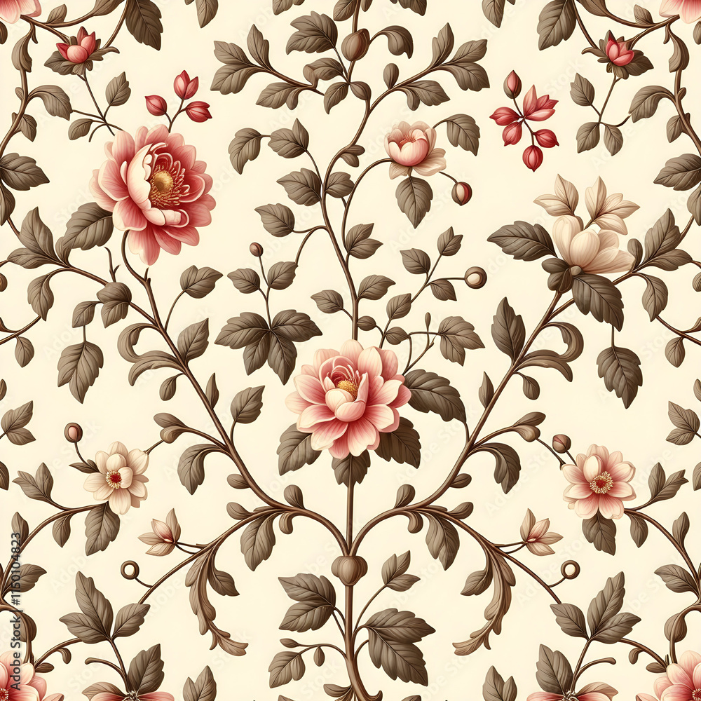 seamless pattern with flowers seamless pattern with flowers