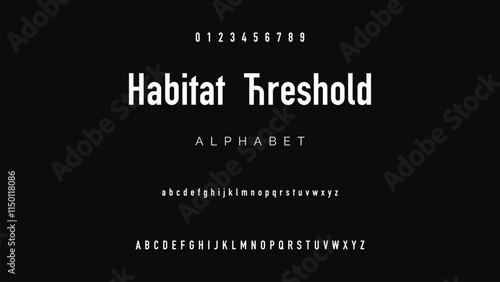 Modern Bold Font. Sans Serif Font. Regular Italic Uppercase Lowercase Typography urban style alphabet fonts for fashion, sport, technology, digital, movie, logo design, vector illustration