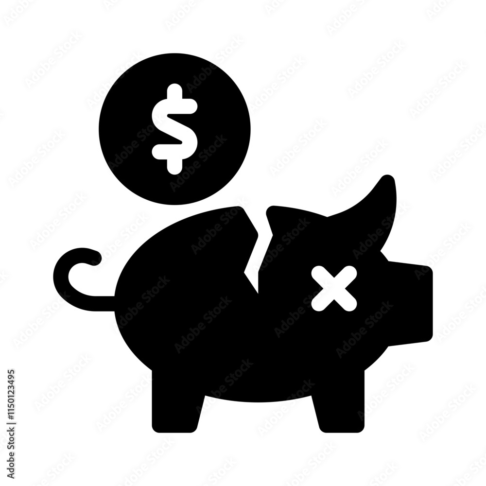 saving glyph icon saving glyph icon