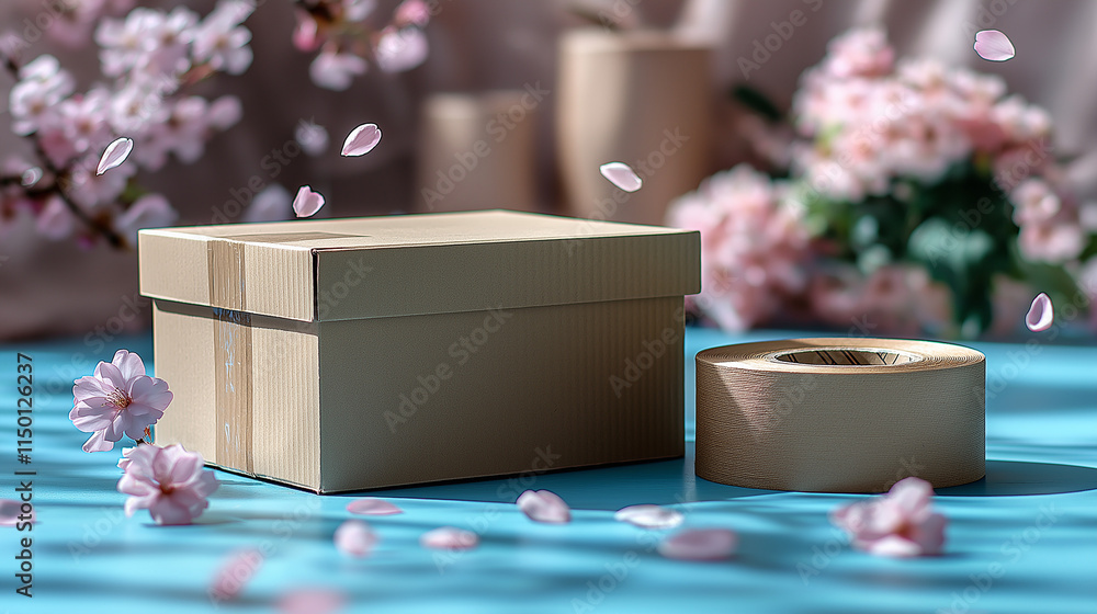 Fototapeta premium 新生活の引っ越し
