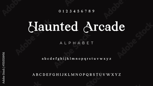creative modern urban alphabet font. Digital abstract moslem, futuristic, fashion, sport, minimal technology typography. Simple numeric vector illustration