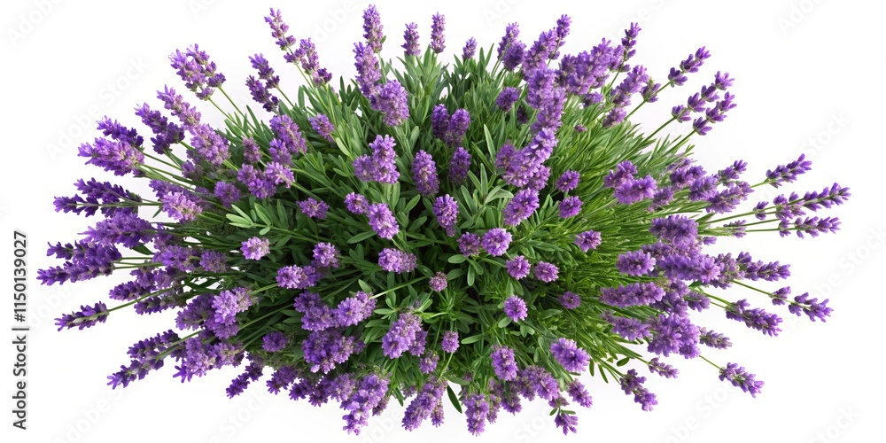 Top View Lavender Plant 3D Render, Worm's Eye View, High-Resolution with Alpha Channel for Cutout Top View Lavender Plant 3D Render, Worm's Eye View, High-Resolution with Alpha Channel for Cutout
