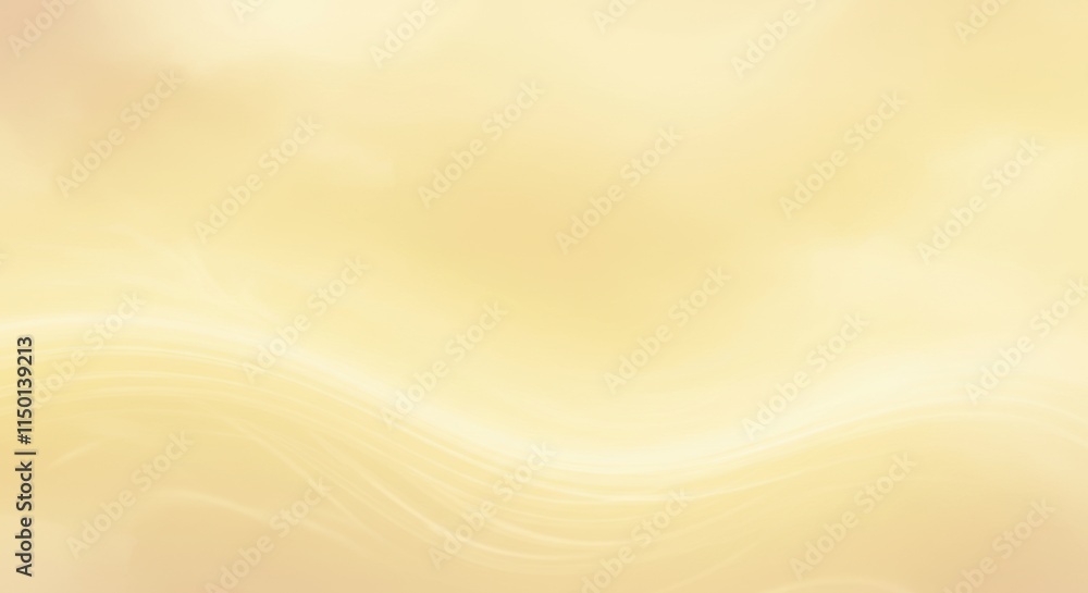 Abstract Pale Yellow Wave Background Abstract Pale Yellow Wave Background