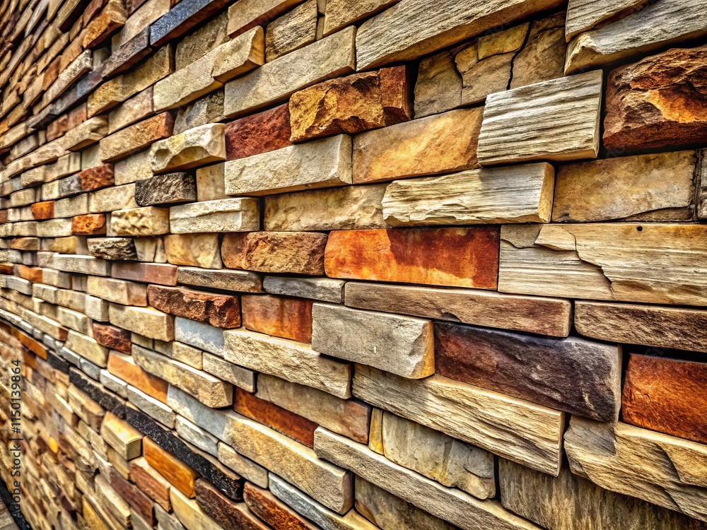 Wide-Angle Textured Stone Wall Backgrounds for Architectural Designs: High-Resolution Images Wide-Angle Textured Stone Wall Backgrounds for Architectural Designs: High-Resolution Images