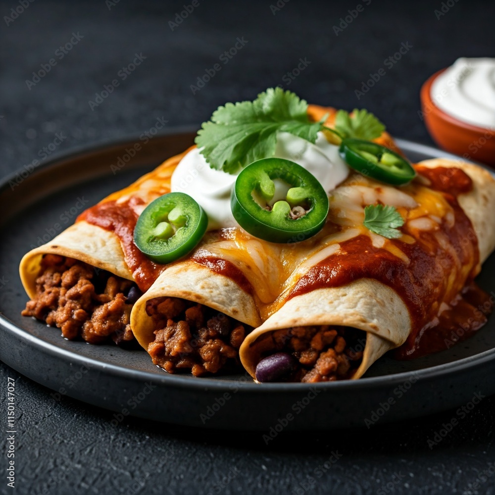 Beef Enchiladas with Smoky Chipotle Sauce Beef Enchiladas with Smoky Chipotle Sauce