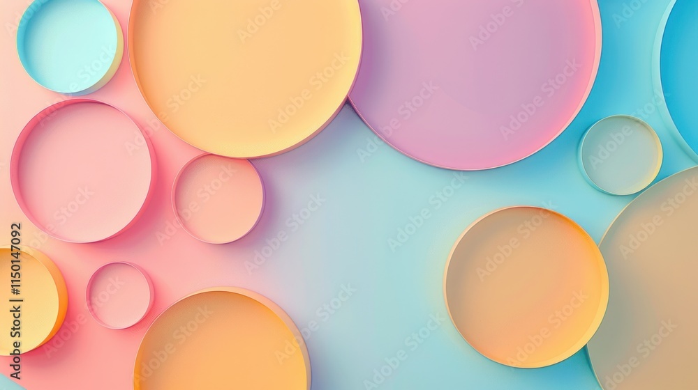 Colorful abstract background with circles. Colorful abstract background with circles.