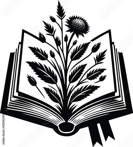 Floral books svg, Bookshelf svg, Just one more chapter svg, Books with flower svg, Tote bag design svg, Book lover svg, Good day to read svg