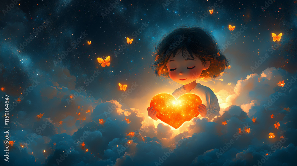 Obraz premium Depression and calm