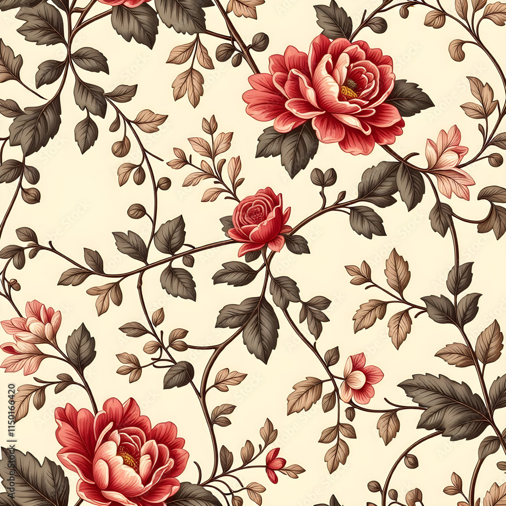 seamless pattern with flowers seamless pattern with flowers