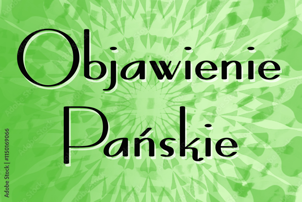 Fototapeta premium Objawienie Pańskie