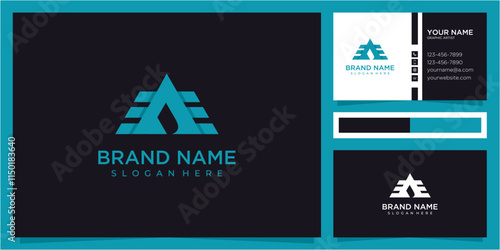 Letter A wings logo design concept, letter A icon