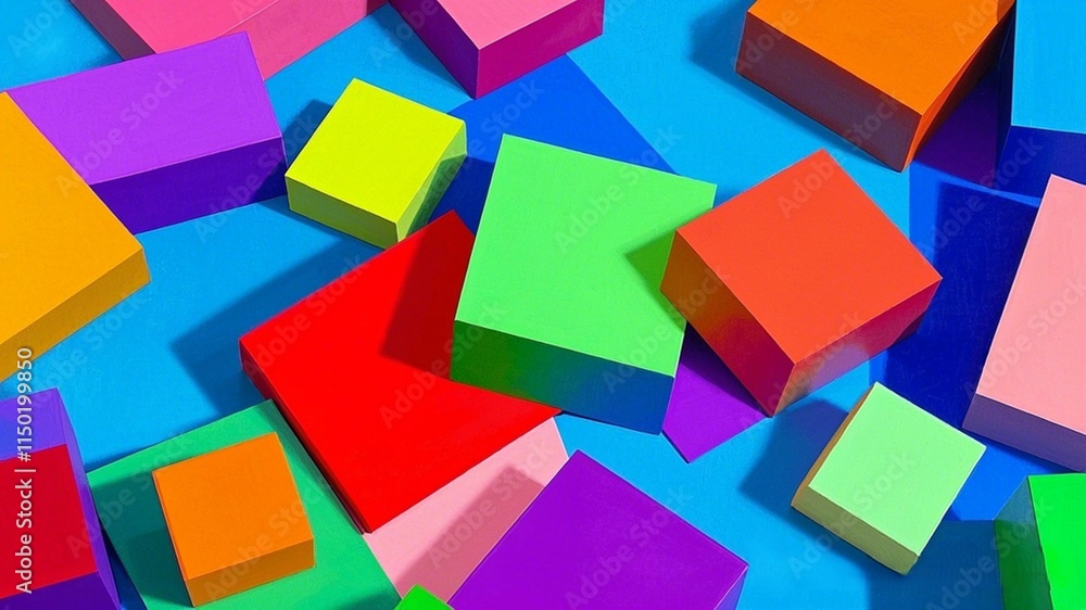 Obraz premium Colorful abstract background image