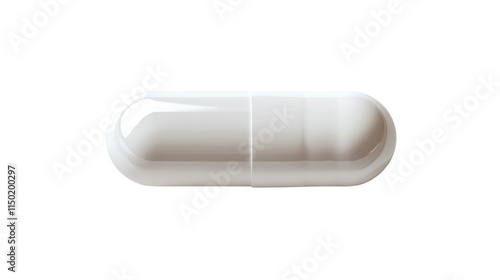 Pill, transparent background