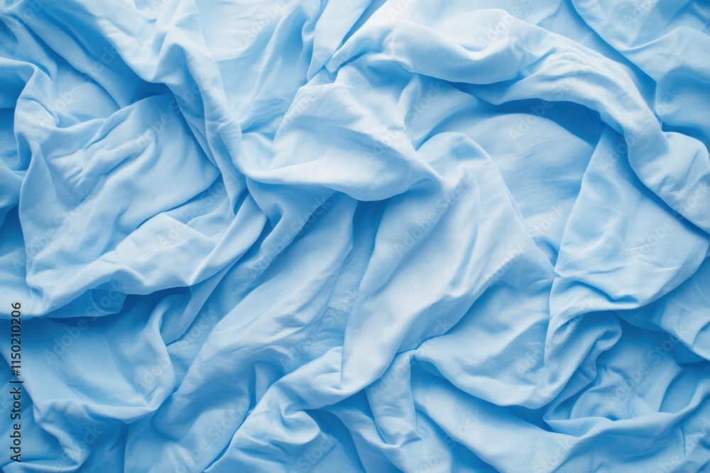 Obraz premium Light Blue Fabric Texture