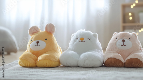 Adorable Animal Plush Pillows
