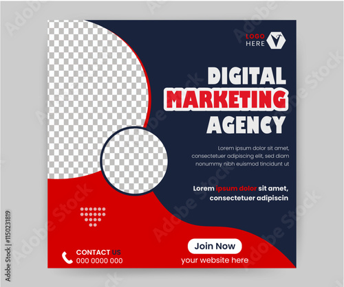 Business social media post banner template.. Vector design 