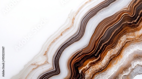 Brown marble texture with a coffeetoned granite appearance Natural stone texture design ideal for wallpapers photo