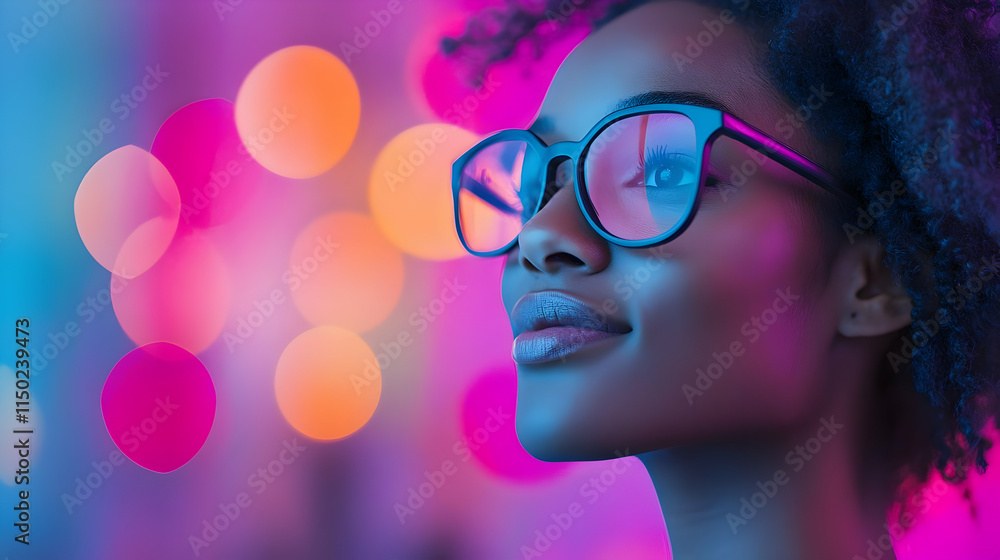 Creative Team VR Collaboration Soft Abstract Background with Copy Space Creative Team VR Collaboration Soft Abstract Background with Copy Space