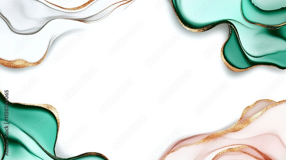 Marble alcohol ink featuring blue and green paints with bronze and gold gradients A seamless modern template combining pink watercolor and gold oriental patterns Marble alcohol ink featuring blue and green paints with bronze and gold gradients A seamless modern template combining pink watercolor and gold oriental patterns
