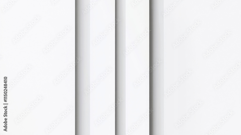 Minimalist White Abstract Vertical Lines Modern Art. Minimalist White Abstract Vertical Lines Modern Art.