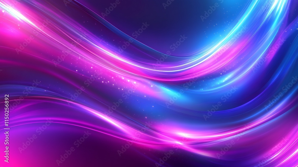 Defocused light spots in neon shades of cyan, electric blue, and glowing purple swirl and blur across a sleek, dark background. The light spots are sharp but diffuse, creating an intriguing contrast Defocused light spots in neon shades of cyan, electric blue, and glowing purple swirl and blur across a sleek, dark background. The light spots are sharp but diffuse, creating an intriguing contrast