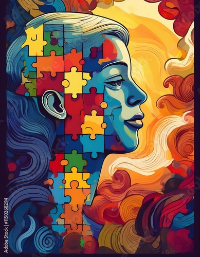 Generated image Autism day- fostering understanding, embracing diversity, and promoting inclusivity