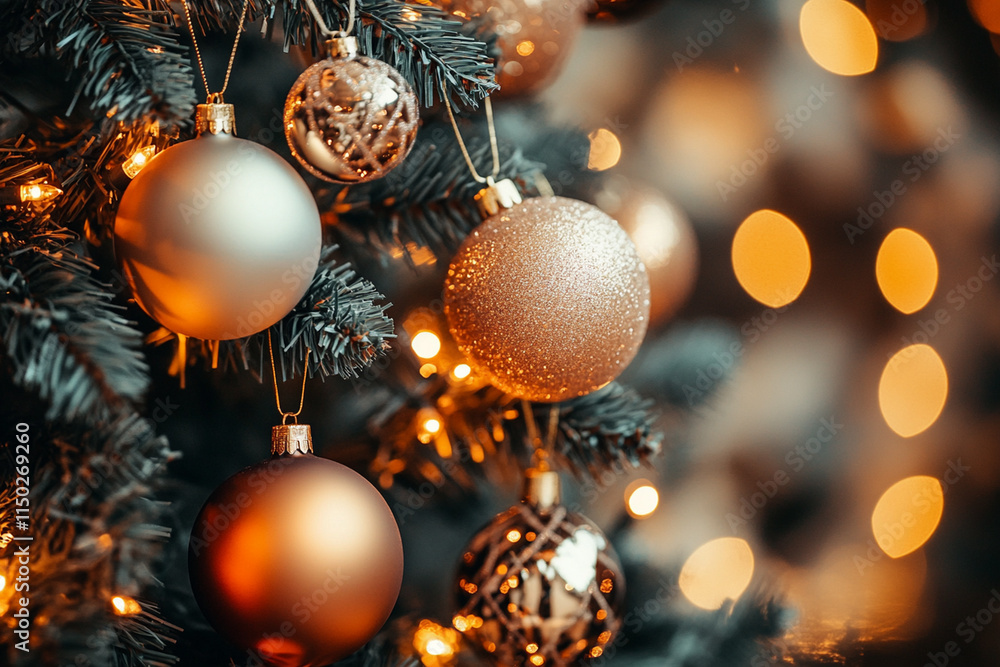 Beautiful Christmas holiday frame of Christmas tree and gift boxes Beautiful Christmas holiday frame of Christmas tree and gift boxes