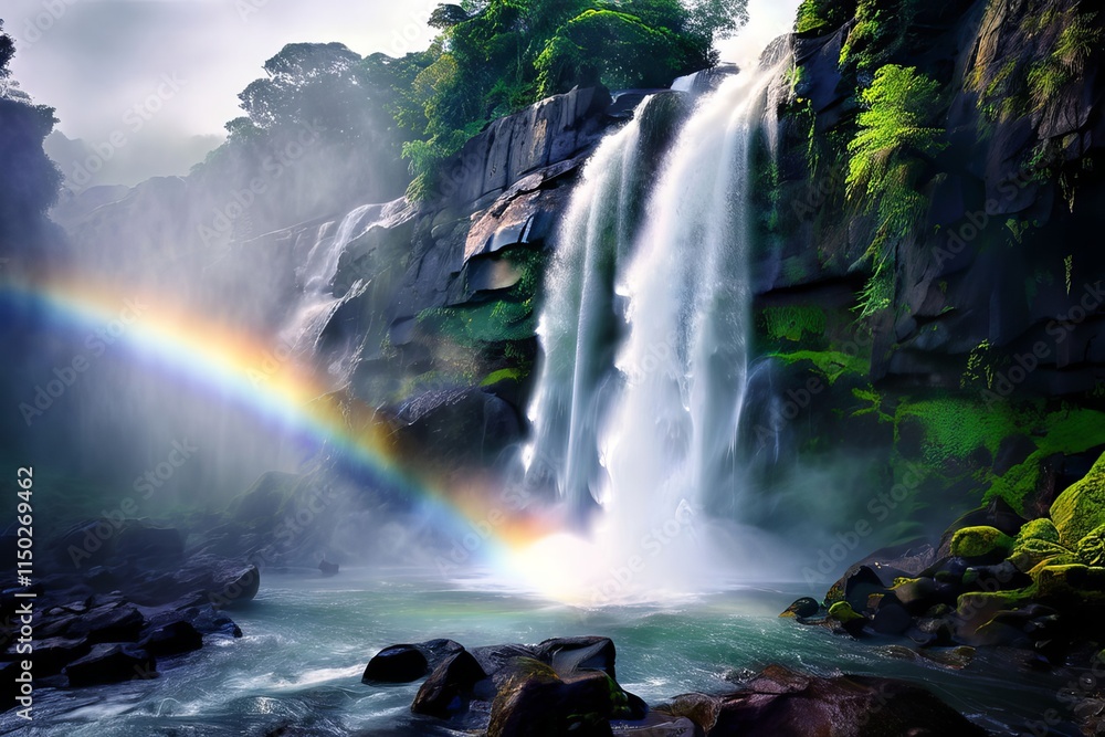 41 waterfalls gushing water cascading down rocky cliffs creating 41 waterfalls gushing water cascading down rocky cliffs creating