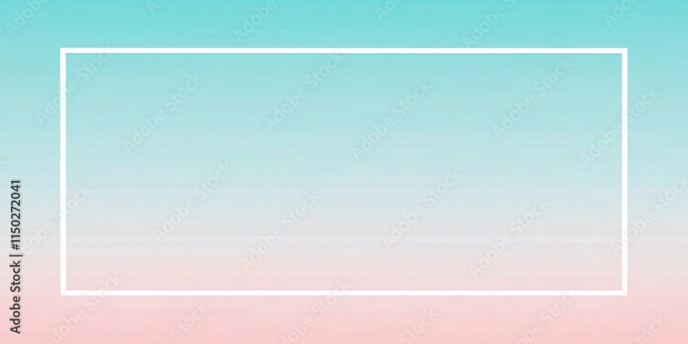 Pastel ombre background with a minimalist white frame perfect for presentations, social media, or design projects Pastel ombre background with a minimalist white frame perfect for presentations, social media, or design projects