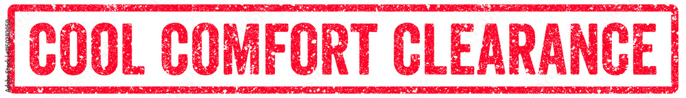 Cool Comfort Clearance Stamp Transparent Seal, Red Grunge Cool Comfort Clearance Word Rubber Stamp Seal Cool Comfort Clearance Stamp Transparent Seal, Red Grunge Cool Comfort Clearance Word Rubber Stamp Seal