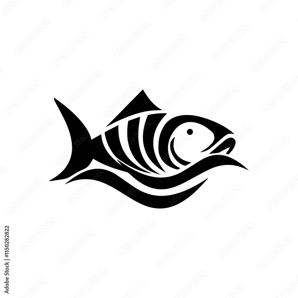 Fish silhouette vector Fish silhouette vector
