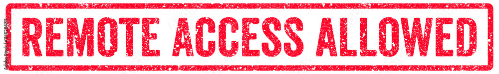 Remote Access Allowed Stamp Transparent Seal, Red Grunge Remote Access Allowed Word Rubber Stamp Seal Remote Access Allowed Stamp Transparent Seal, Red Grunge Remote Access Allowed Word Rubber Stamp Seal
