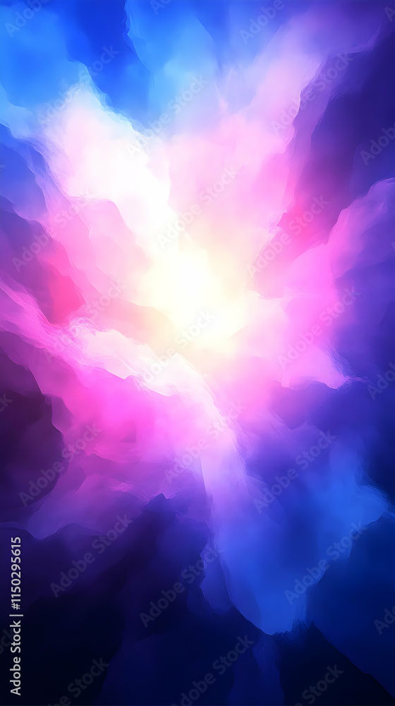 Fototapeta premium Abstract Background Image: Vibrant Hues