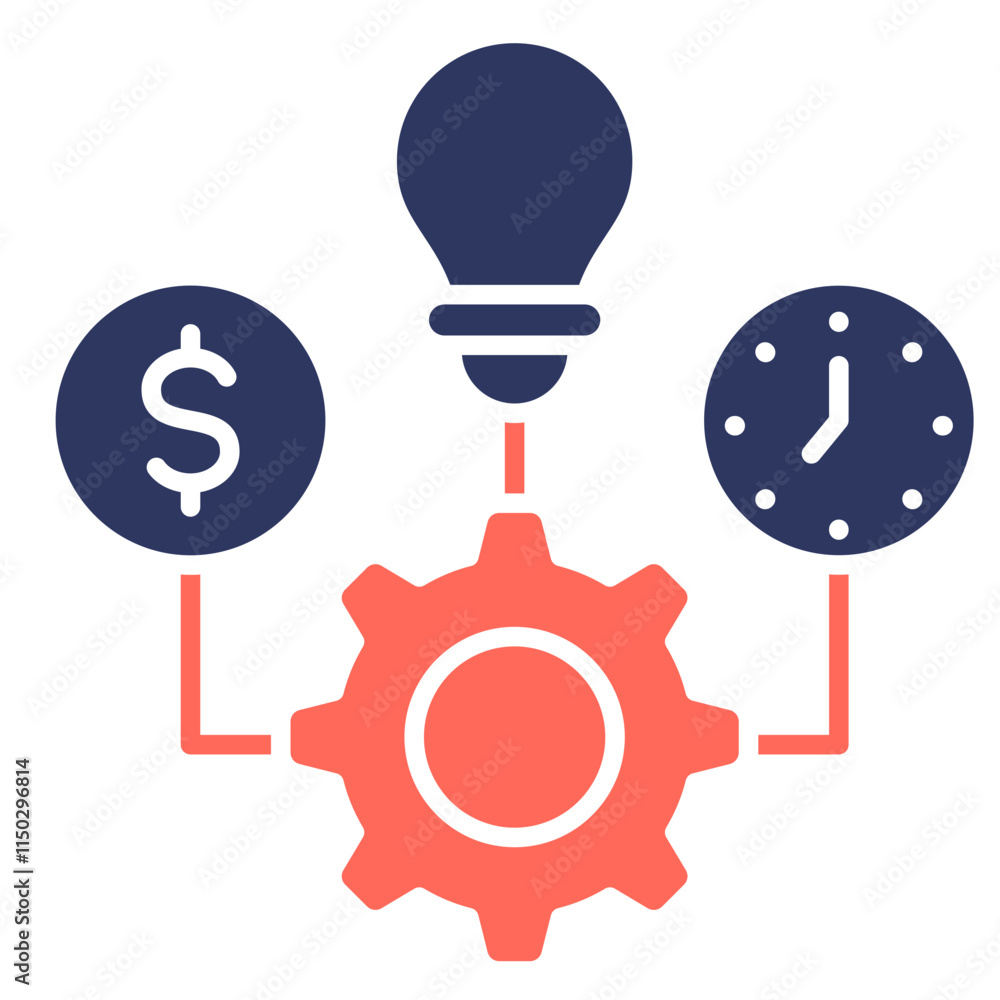Resource Allocation Icon Resource Allocation Icon