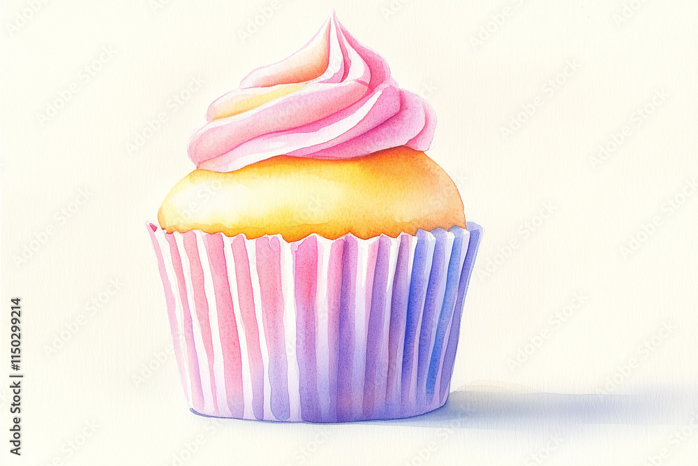 cupcake with icing cupcake with icing