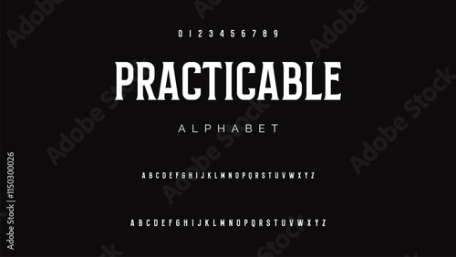 Craft vintage typeface design. Graphic display alphabet. Fantasy type letters. Latin characters, numbers. Vector illustration. Old badge, label, logo template.